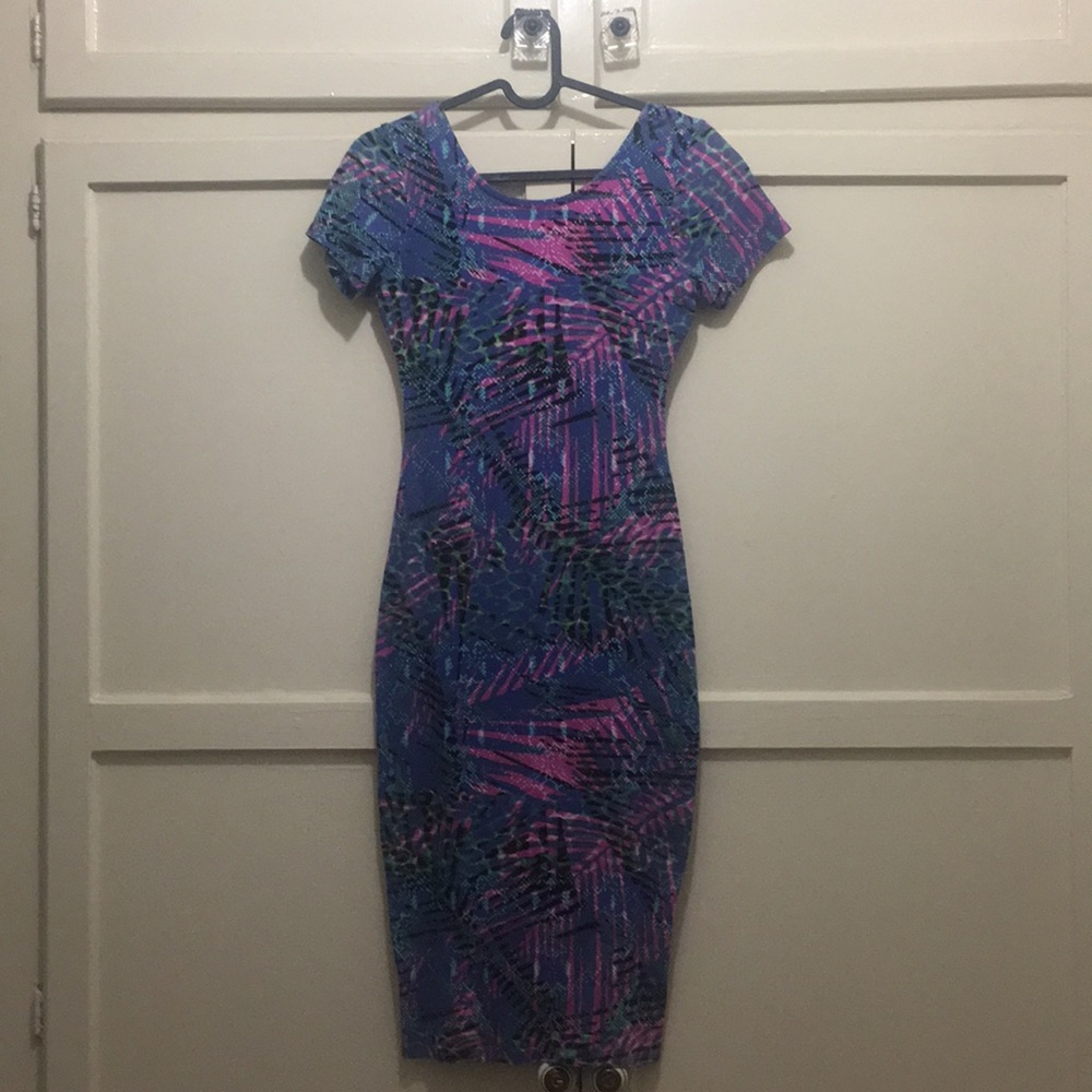 Nordstrom Bodycon MIDI Dress, Scoop Back